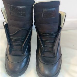 Authentic Maison Martin Margiela high top sneakers , gently used.